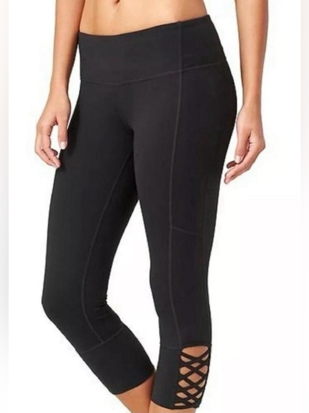 Athleta mind over mat Womens cropped leggings Size XXS/extra extra small